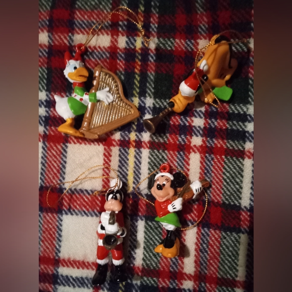 Disney Holiday Ornaments, Vintage